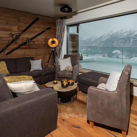 Kitzbüheler Alpenlodge Top A6 with private panoramic sauna Mittersill Exterior foto